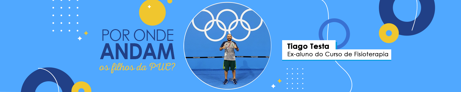 Fisioterapeuta graduado na PUC Minas Poços de Caldas atua nas Olimpíadas 2020 